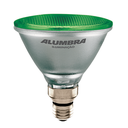 Ver imagem 1 de Lâmpada Halogena PAR38 100W 30º BASE E-27 LUZ VERDE - 127 Volts