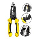 Ver imagem 1 de Alicate Profissional Multifuncional Universal 8 Polegadas Corte e Aperto