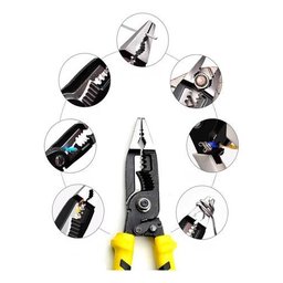 Alicate Profissional Multifuncional Universal 8 Polegadas Corte e Aperto - 2