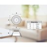 Kit 70 Spot LED Embutir Redondo 7W Branco Frio - 3