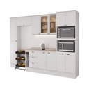 Ver imagem 2 de Armário de Cozinha Completa com Balcão Milla Loft Octa Carraro Branco