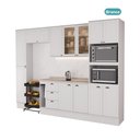 Ver imagem 3 de Armário de Cozinha Completa com Balcão Milla Loft Octa Carraro Branco