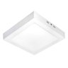 Kit 5 Painel Plafon LED Sobrepor Quadrado 25W Branco Quente - 1