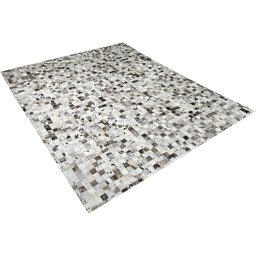 Tapete de cinza natural malhado 2,00x2,50 s/ borda pç 5x5cm - 2
