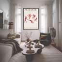 Ver imagem 3 de Quadro Canvas Salon D´automne The Dance 90x60cm Mold Preta