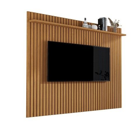 Painel Ripado Para TV até 75 Polegadas Venus 1.8 X 1.8 Nature – Giga Móveis