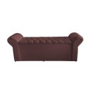 Ver imagem 4 de Kit Realeza Cabeceira de Cama Box e Calçadeira Baú Queen 160 Cm Suede Rosê Eli Móveis