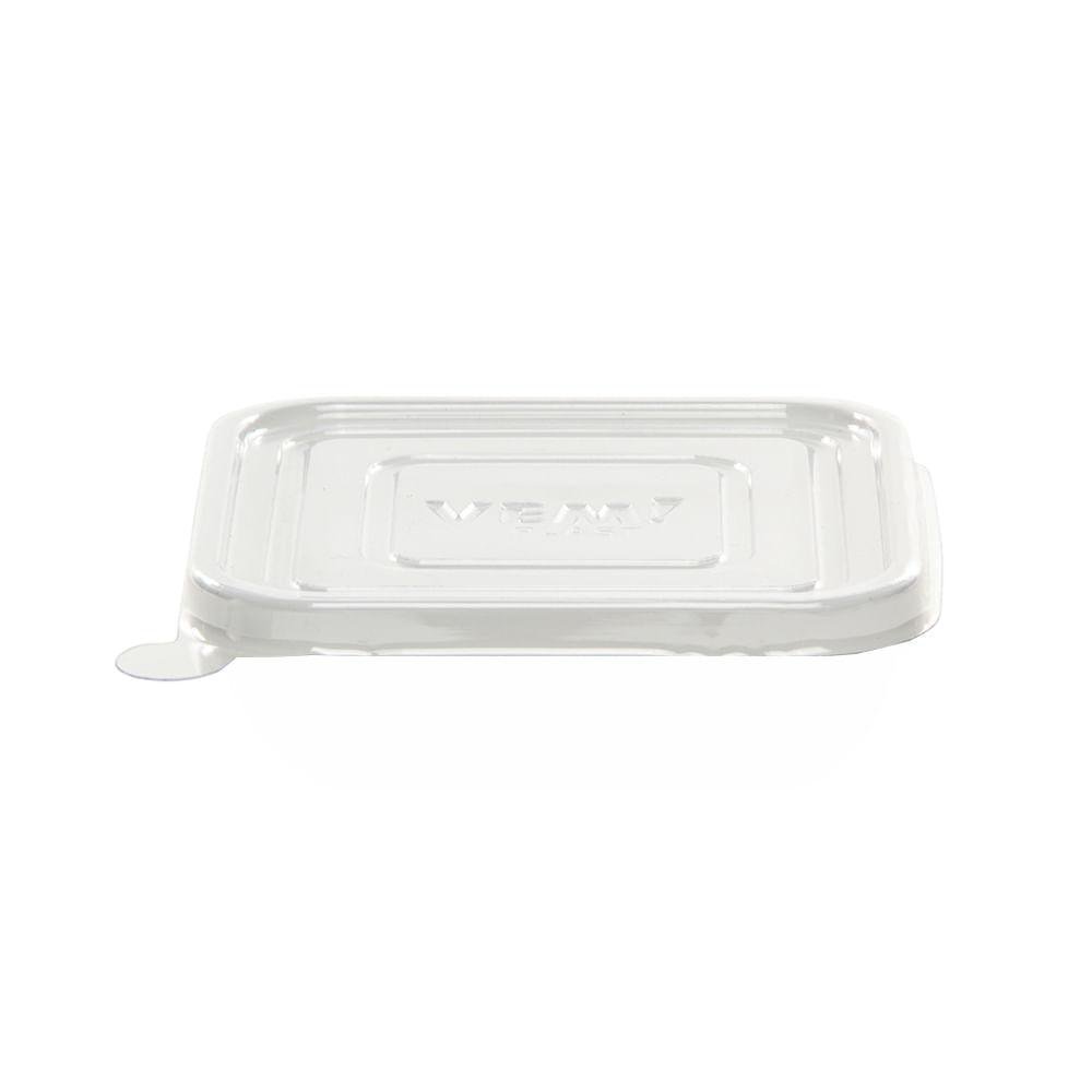 Tampa Descartável Para Travessa 14x9 250ml Natural em PVC VEM (2.800 Un.)