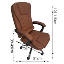 Ver imagem 4 de Cadeira Ergonômica Escritório Executiva Advance Reclinável