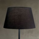 Ver imagem 5 de Luminária de Chão Piso Abajur Alumínio Altura 1,6m Cúpula Cônica Grande Ref 78 Preto Cup Preto
