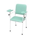 Ver imagem 1 de Cadeira Coleta Standard com Braço Lateral Verde Bebê