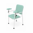 Ver imagem 4 de Cadeira Coleta Standard com Braço Lateral Verde Bebê