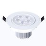 Kit 50 Spot LED Embutir Redondo 5W Branco Quente - 2