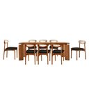 Ver imagem 6 de Conjunto de Jantar Nala 8 Lugares Cadeiras Noronha Premium Linho Imbuia 220cm Mobillare