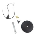 Ver imagem 2 de Lustre Pendente Abajur Cupula Decoraçao Casa Quarto Sala Copa Iluminaçao Metal Aramado Ajustavel