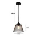 Ver imagem 7 de Lustre Pendente Abajur Cupula Decoraçao Casa Quarto Sala Copa Iluminaçao Metal Aramado Ajustavel