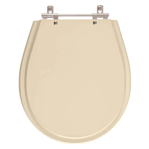 Assento Sanitário Poliester Avalon Visone (Salmão) para Vaso Ideal Standard