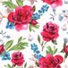 Papel De Parede Floral Rosas 300x59cm - 1