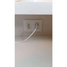 Abajur Cabeceira para Quarto Cilíndrico Bivolt Branco Preto - 3