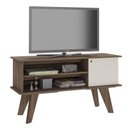 Ver imagem 1 de Rack Frank Cor Pinho/off White - Artery