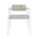 Ver imagem 5 de Poltrona Noah Fixa C/4 Pés 78 X 60,5 X 60,5 Cm Pés Brancos. Lautrec Off White Lautrec Off White