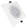 Kit 14 Spot LED Embutir Quadrado 7W Branco Frio - 1