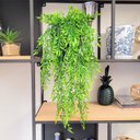 Ver imagem 4 de Pendente Folhas Verde 75x15x8cm Planta Artificial Kit 3pc