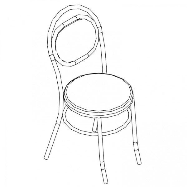 Kit 2 Cadeiras 0190 Carraro - 2