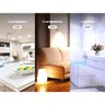 Kit 3 Painel Plafon LED Embutir Slim Quadrado 24W Branco Frio - 4