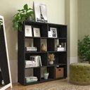 Ver imagem 4 de Conjunto de 2 Estantes Book com Diversos Nichos Preto