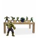kit Display festa Mdf Hulk 1 Totem de chão e 6 Displays 22cm - 2