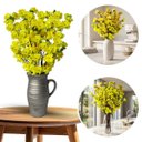 Ver imagem 6 de 18 Hastes Decorativa Cerejeira Amarela Artificial Premium Realista para Vasos