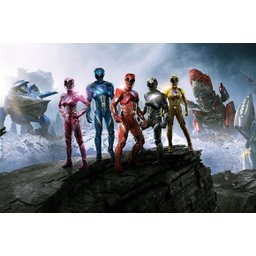 Painel Festa Power Rangers 150x100cm - 1