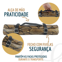 Ver imagem 4 de Estojo para Facas Profissional Estojo para Guardar Facas