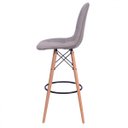 Ver imagem 3 de Banqueta Estofada Base Madeira OR Design