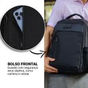 Ver imagem 7 de Mochila Isiway Notebook (preta) Espaçosa e Resistente Isibrás Isibras