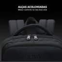 Ver imagem 4 de Mochila Isiway Notebook (preta) Espaçosa e Resistente Isibrás Isibras