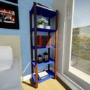 Ver imagem 1 de Estante Multiuso Madeira Maciça 5 Prateleiras Colors