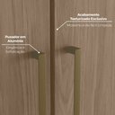 Ver imagem 6 de Guarda-roupa Casal Modulado Seletto 8 Portas 6 Gavetas com Espelho Me21 Areia/jequitibá - Henn