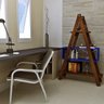 Estante Escada Madeira Maciça Decor - 1