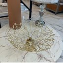 Ver imagem 2 de Centro de Mesa Decorativo Marmore/metal