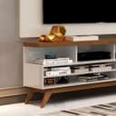 Ver imagem 3 de Rack com Painel para Sala Televisão até 55 Polegadas - Mod.2046