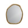 Espelho Orgânico em Metal Dourado Mart - 1