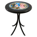 Ver imagem 1 de Mesa de Canto para Cozinha Pequena Madeira Maciça Empório Tambo - Go Hard Or Go Home - Preto