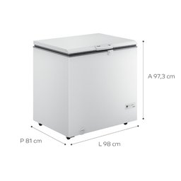 Freezer Horizontal Consul 309L CHA31FB 220V - 2