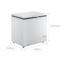 Ver imagem 2 de Freezer Horizontal Consul 309L CHA31FB 220V