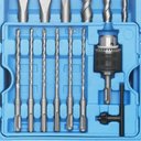 Ver imagem 4 de Kit de Acessórios para Marteletes Sds Plus com 14 Peças Gamma