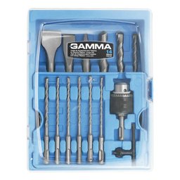 Kit de Acessórios para Marteletes Sds Plus com 14 Peças Gamma - 2