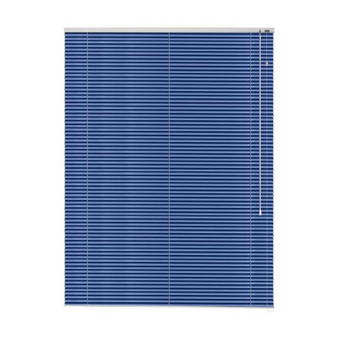 Persiana Horizontal 25mm Metálico 1,80 X 1,60 Azul Laminado Alumínio
