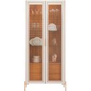 Ver imagem 4 de Kit Aparador Buffet Lia com Cristaleira Tarsila Orgânico D05 Off White Freijó - Lyam Decor